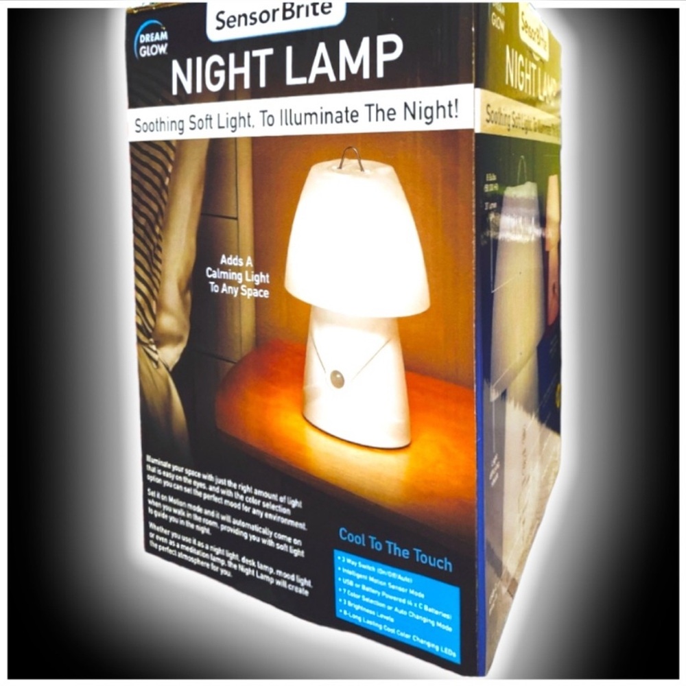 đ Color Changing LED Table Lamp ~ Night Lamp ~ Lantern ~ Unisex ~ All ages - Picture 5 of 16
